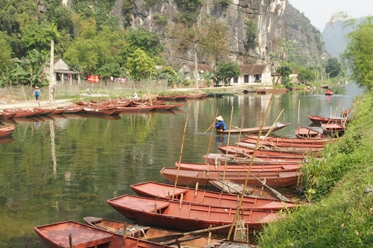 La Baie d'Halong terrestre