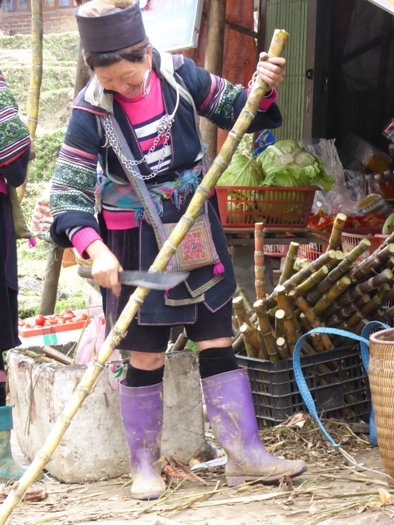 Femme vietnamienne, ethnie Hmong 