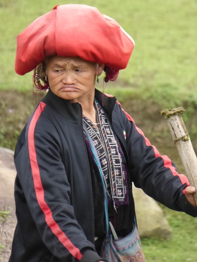Femme vietnamienne, ethnie Dao Rouge