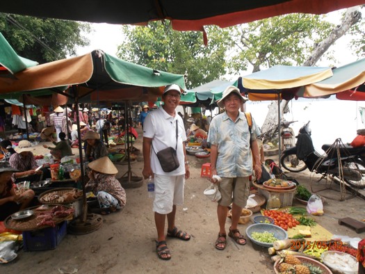 Découverte du marché vietnamien