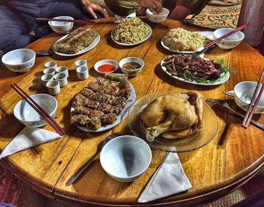 Repas chez l'habitant 