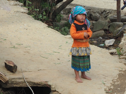 Un enfant Hmong