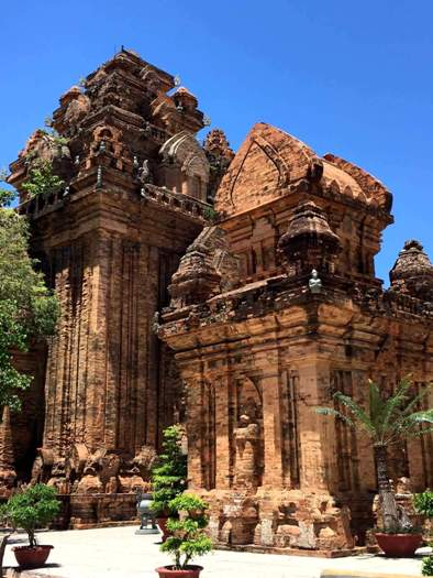 Les temples Po Nagar, Nha Trang, Centre du Vietnam 