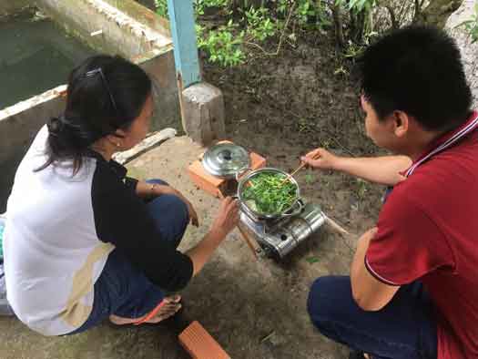 faire la soupe de poisson 
