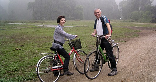 Promenade en vélo: voyage au Vietnam