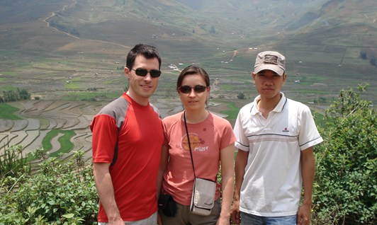Rizières de terrasse au Nord du Vietnam