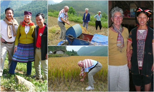 Sur le champs au Vietnam