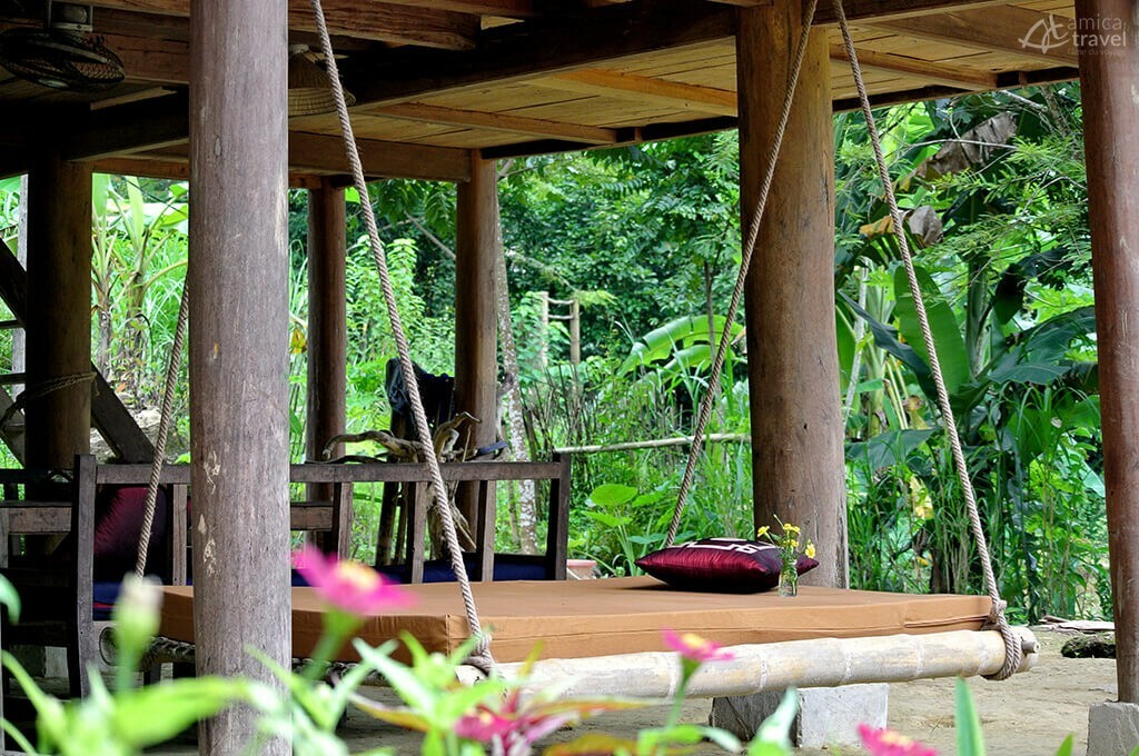 Dans le jardin Jardin Pu Luong