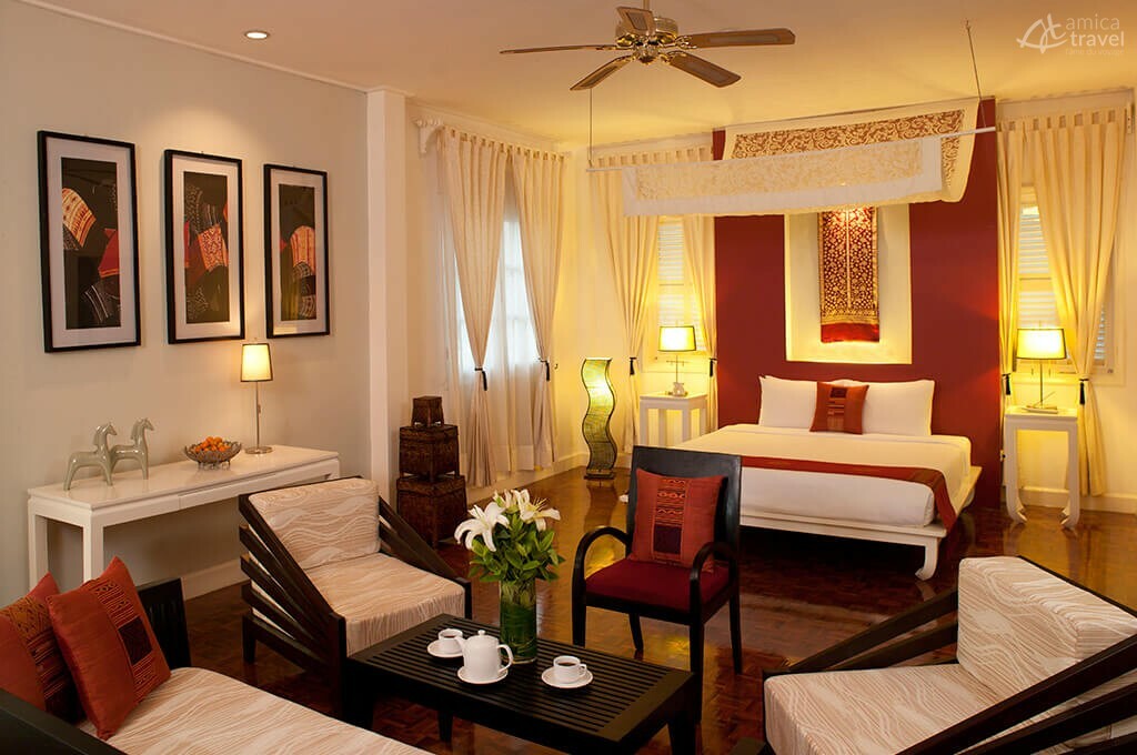 Chambre de la Maison Souvanaphoum chambre Maison Savounapham Laos