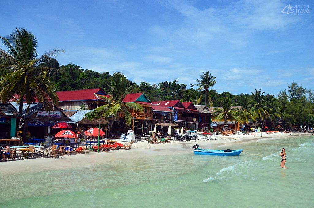 La plage d'Otres à Sihanoukville plage otres sihanoukville