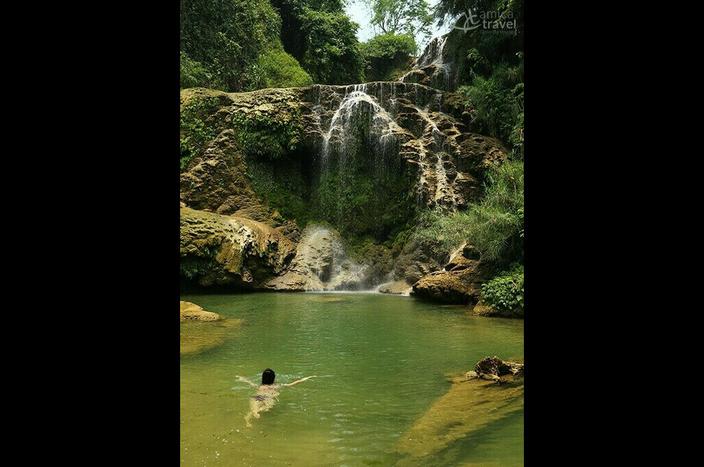 Cascade mu Suoi Mu lodge Vietnam