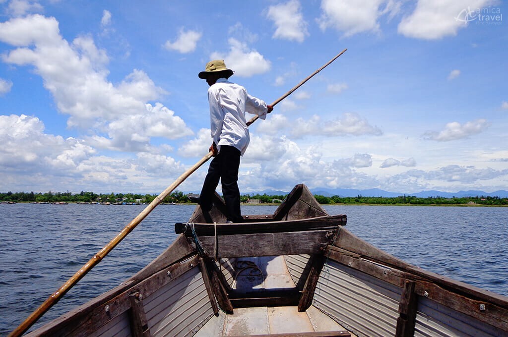Barque lagune Tam Giang Hue Vietnam