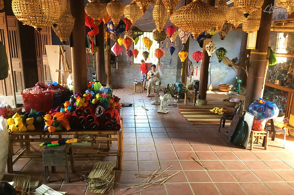 Fabrication lanternes Hoi An