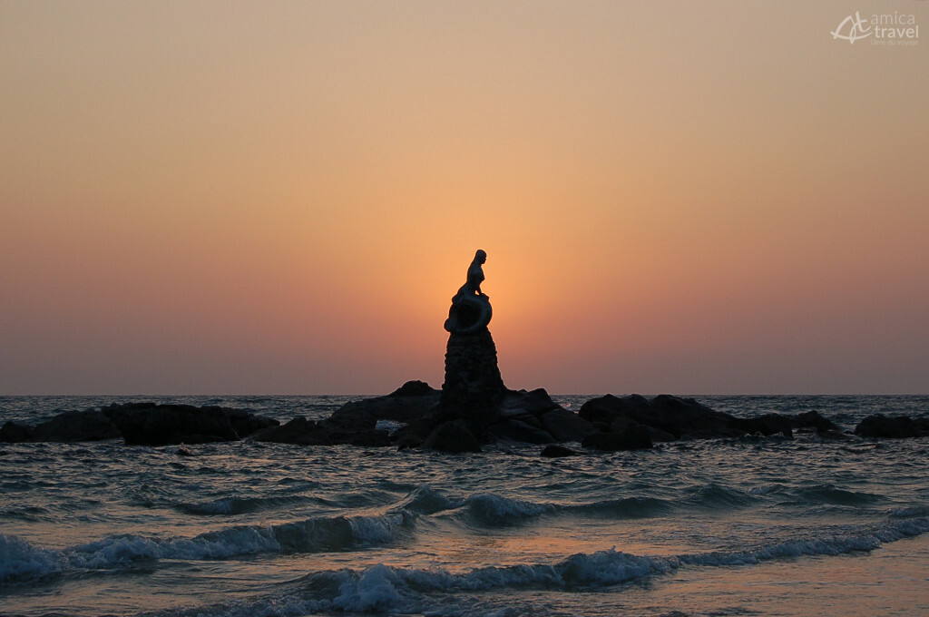 statue sirene ngapali