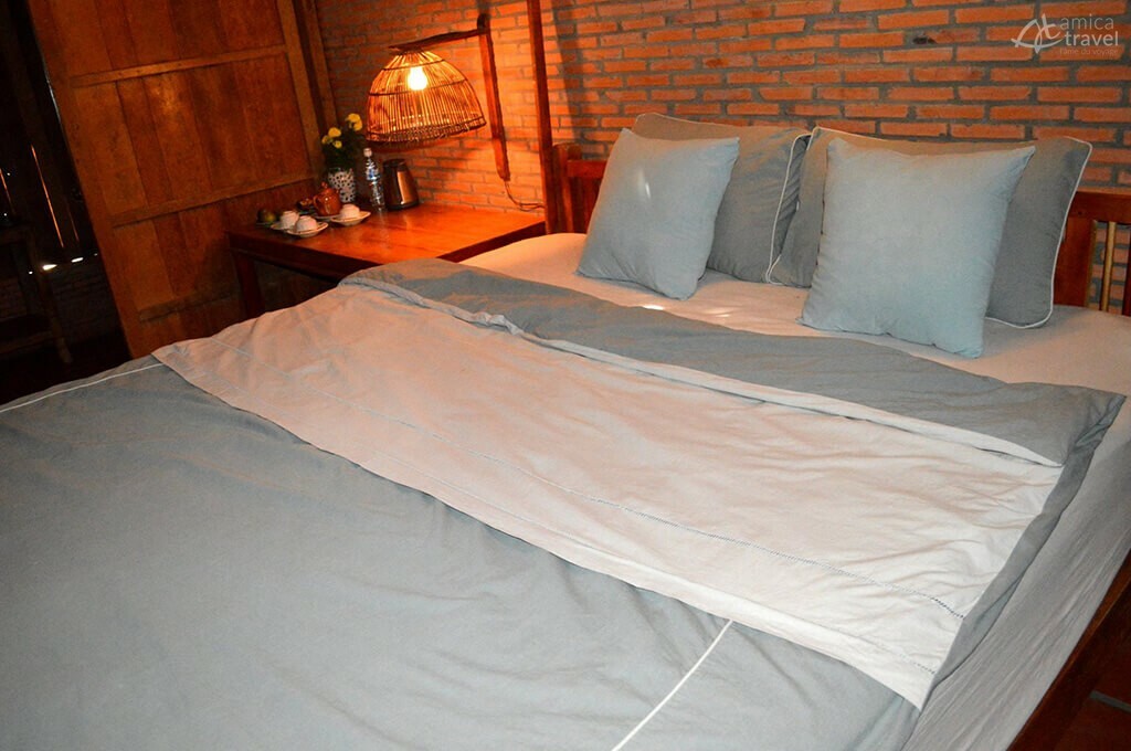 Chambre chez Viet à Ben Tre, Sud Vietnam -