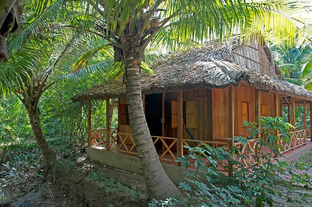 un des bungalows chez Viet Ben Tre
