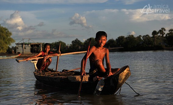 Immersion vie authentique village Boping, Cambodge