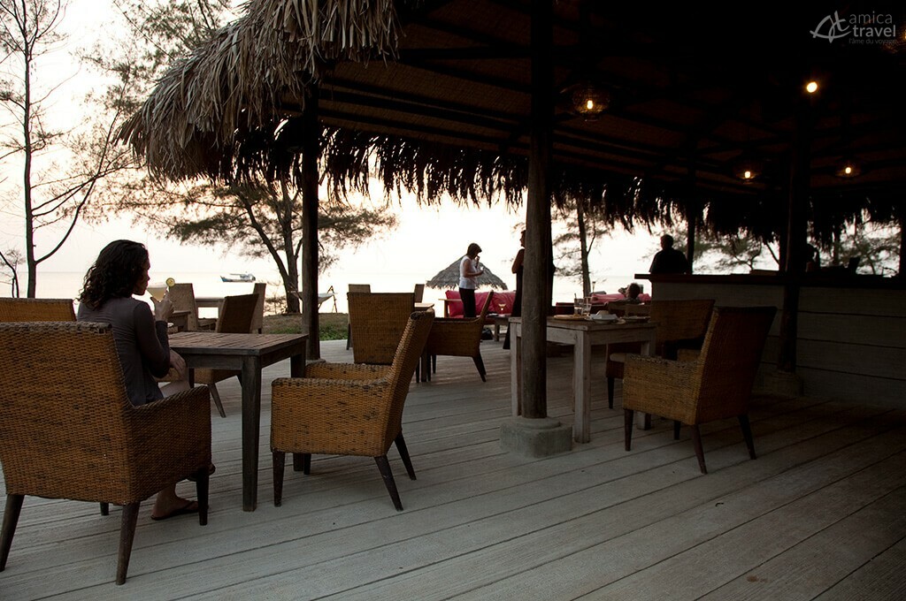 Restaurant avec vue sur mer, Mango Bay Resort restaurant vue sur mer Mango Bay Resort Phu Quoc