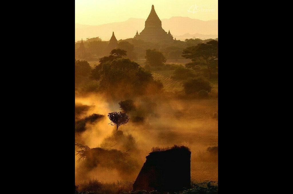ancien temple bagan birmanie