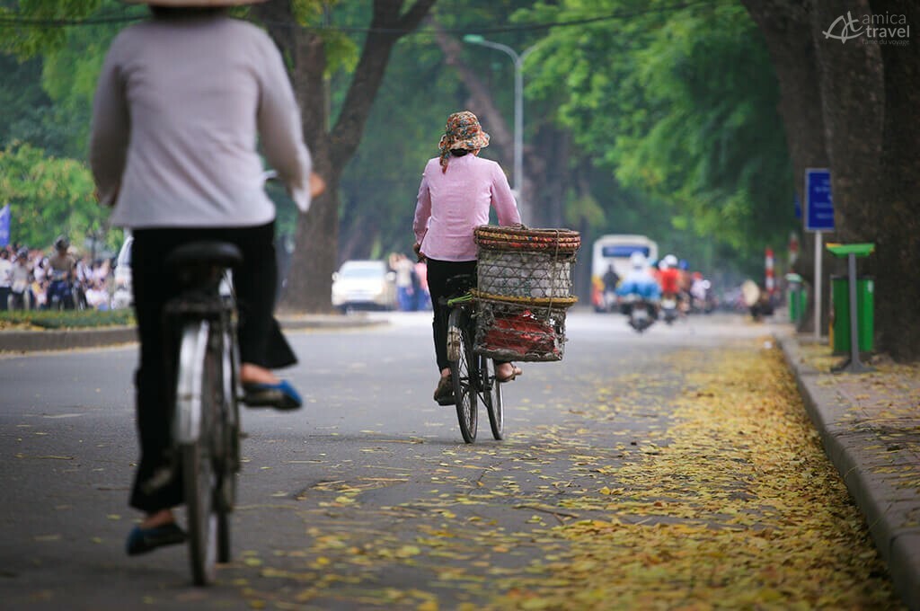 Visiter Hanoi à vélo