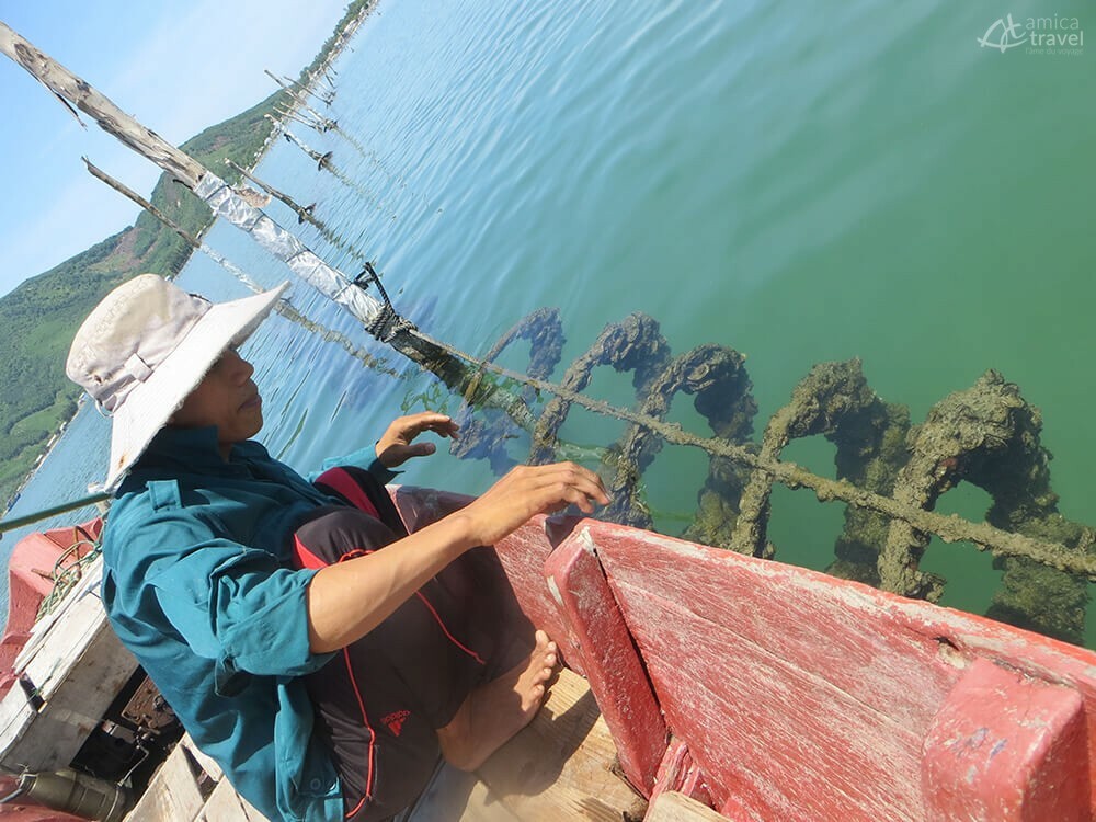 pécheur bateau Lang Co