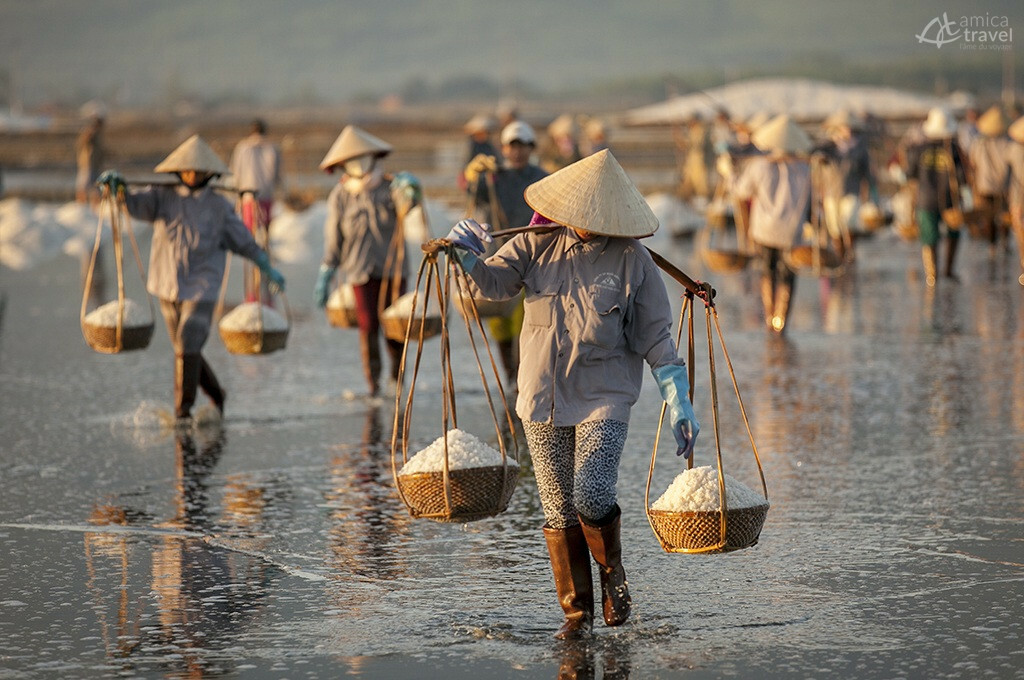 Marais salants autour de Nha Trang marais salants nha trang