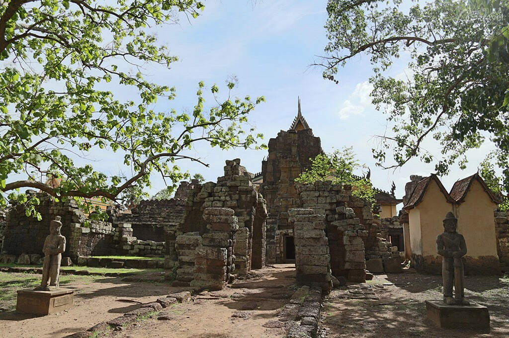 Temple Vat Nakor à Kampong Cham, Cambodge -