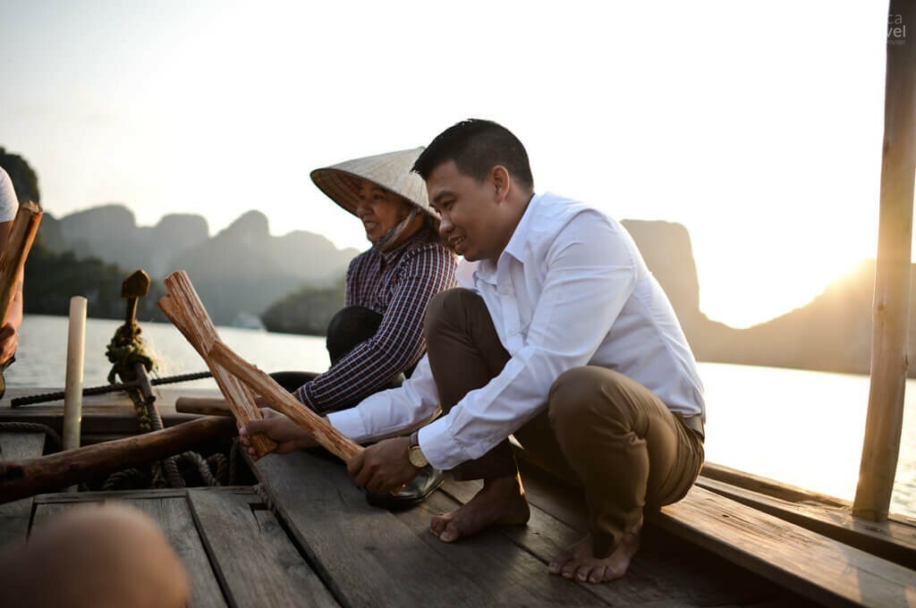 Activité à Secret Halong Cruise Vietnam