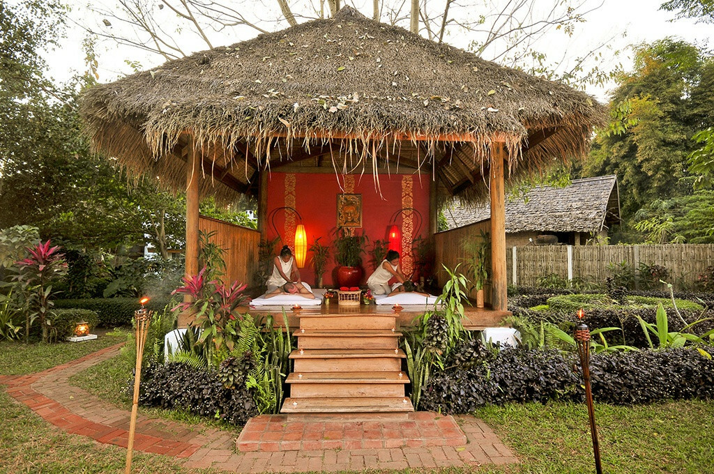 Séance de massage au lodge muang la lodge massage