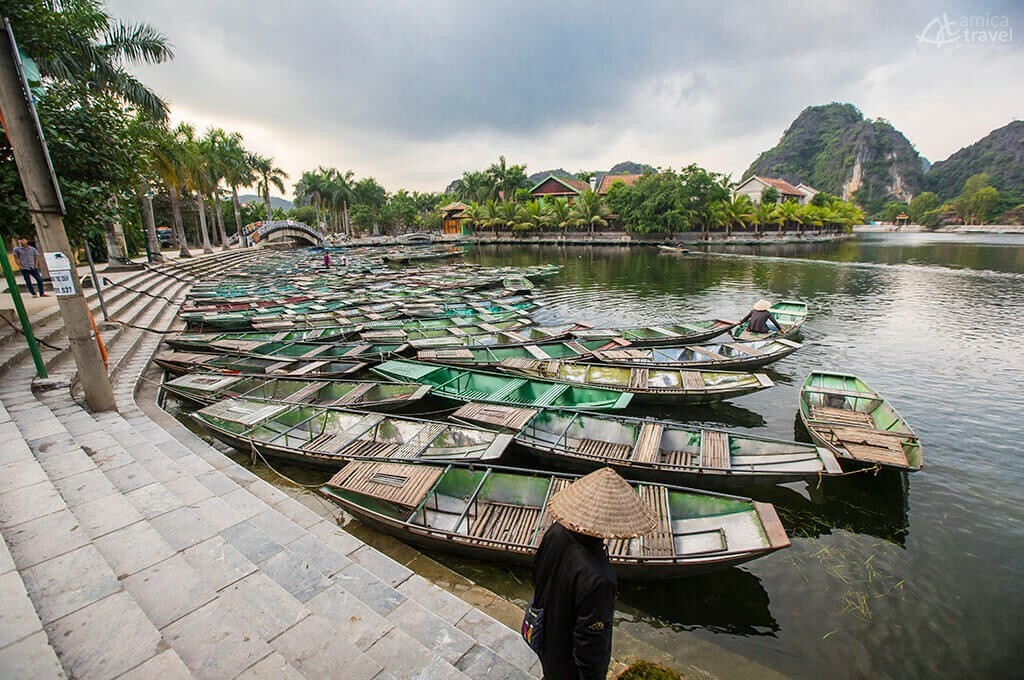 sampan Trang An Ninh Binh