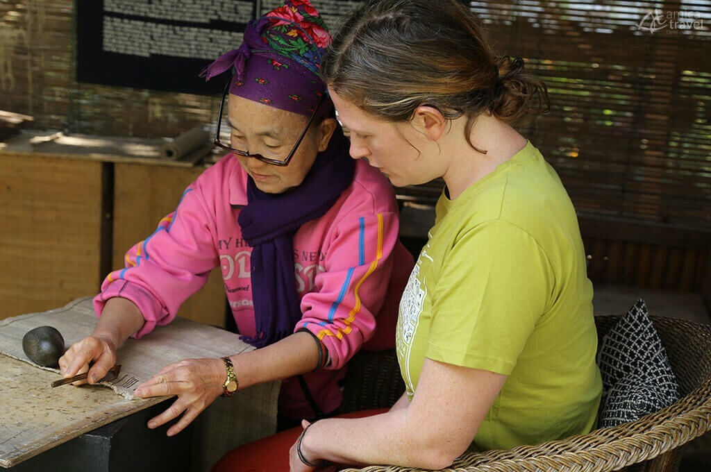 Atelier sur l'apprentissage du batik -