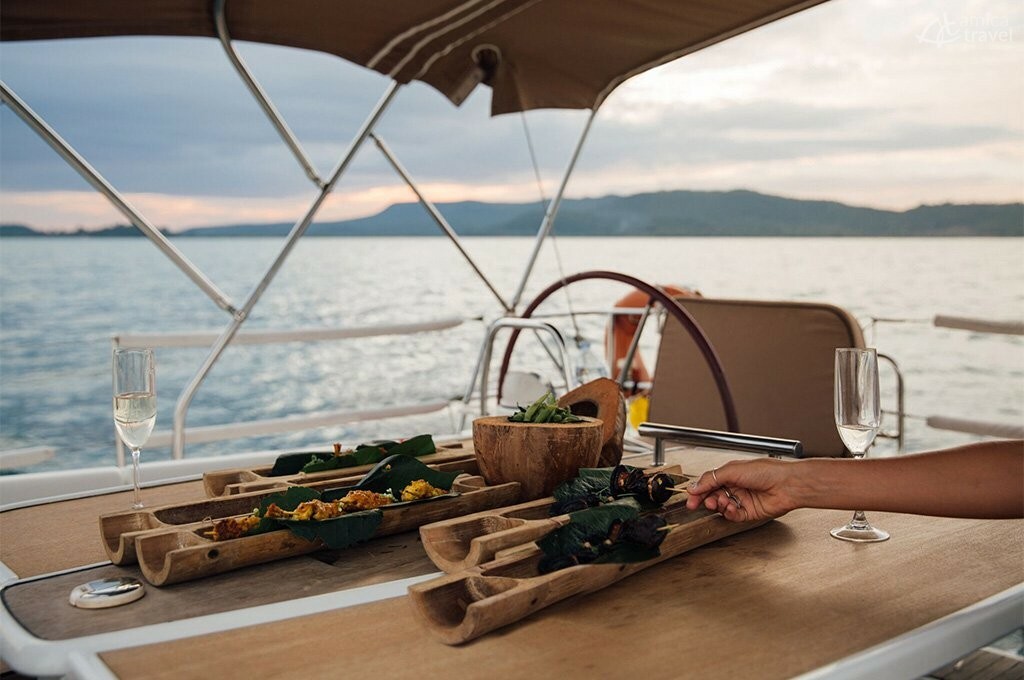 Repas Song Saa Private Island Koh Kong Cambodge