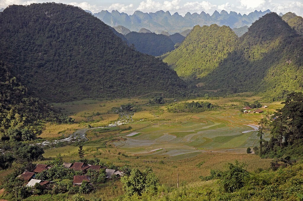 montagnes Cao Bang Vietnam