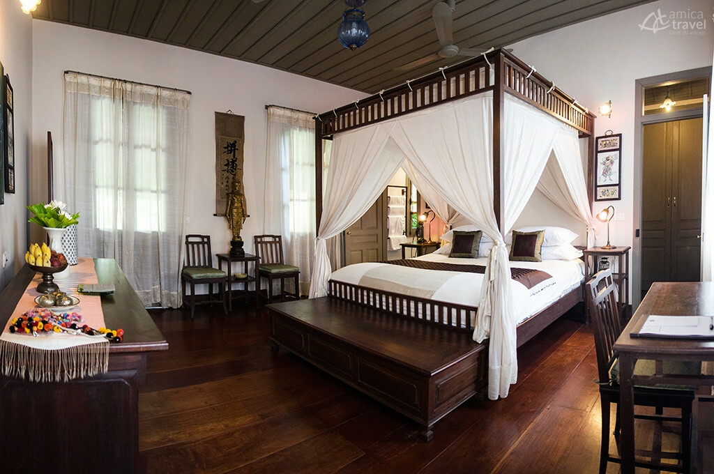 La chambre, la plus luxueuse de Satri House chambre luxe satri house