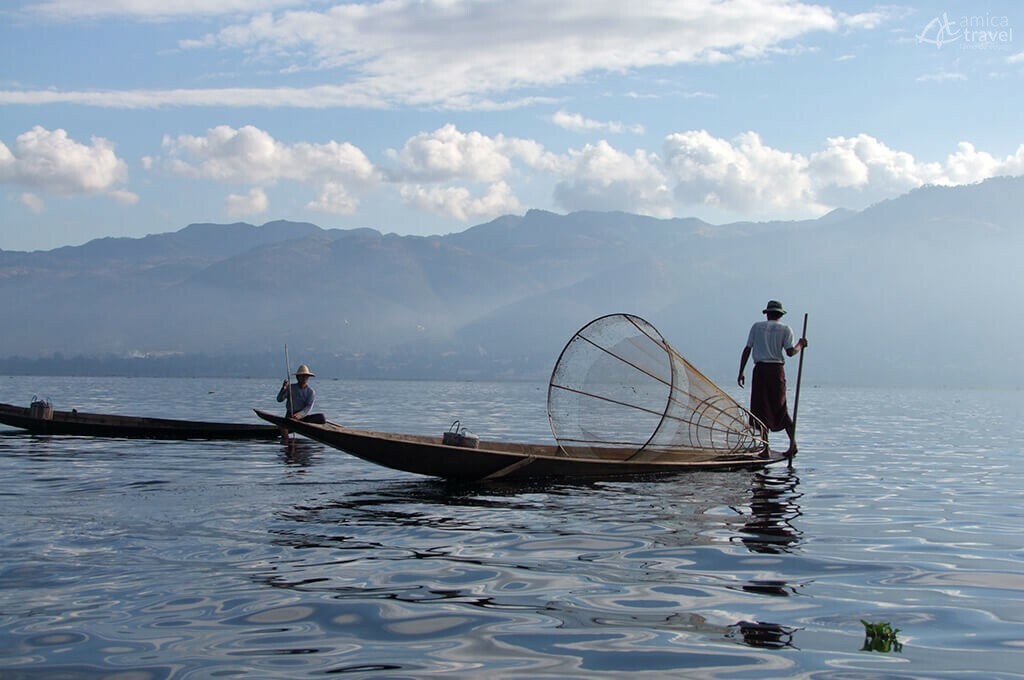 pecheur lac inle birmanie