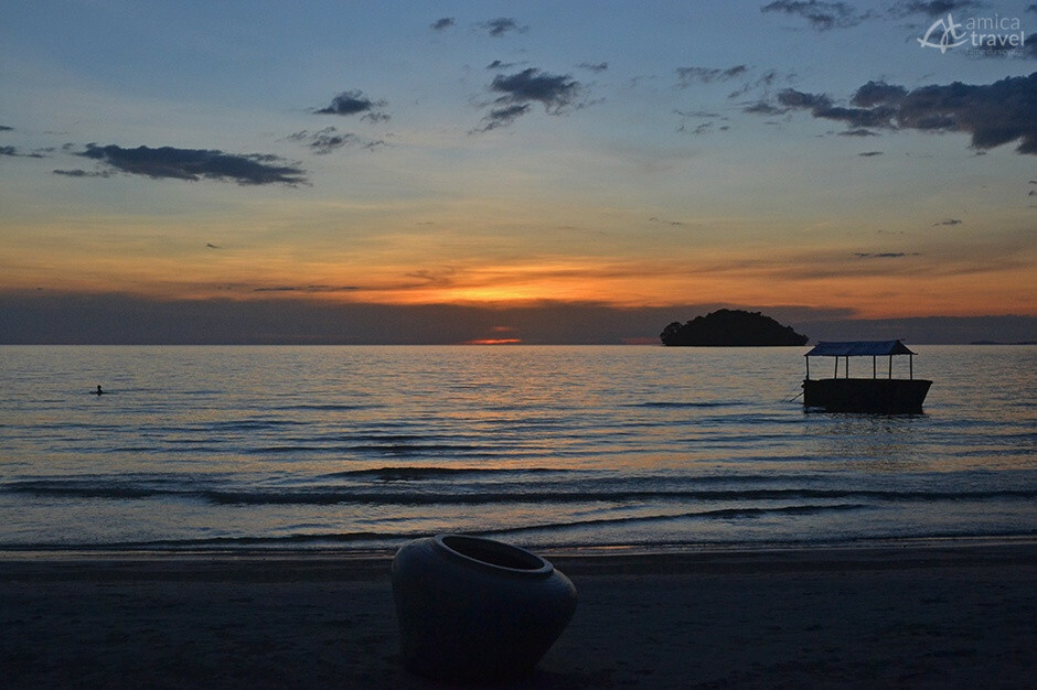 Crépuscules à la plage Otres crepuscule plage otres