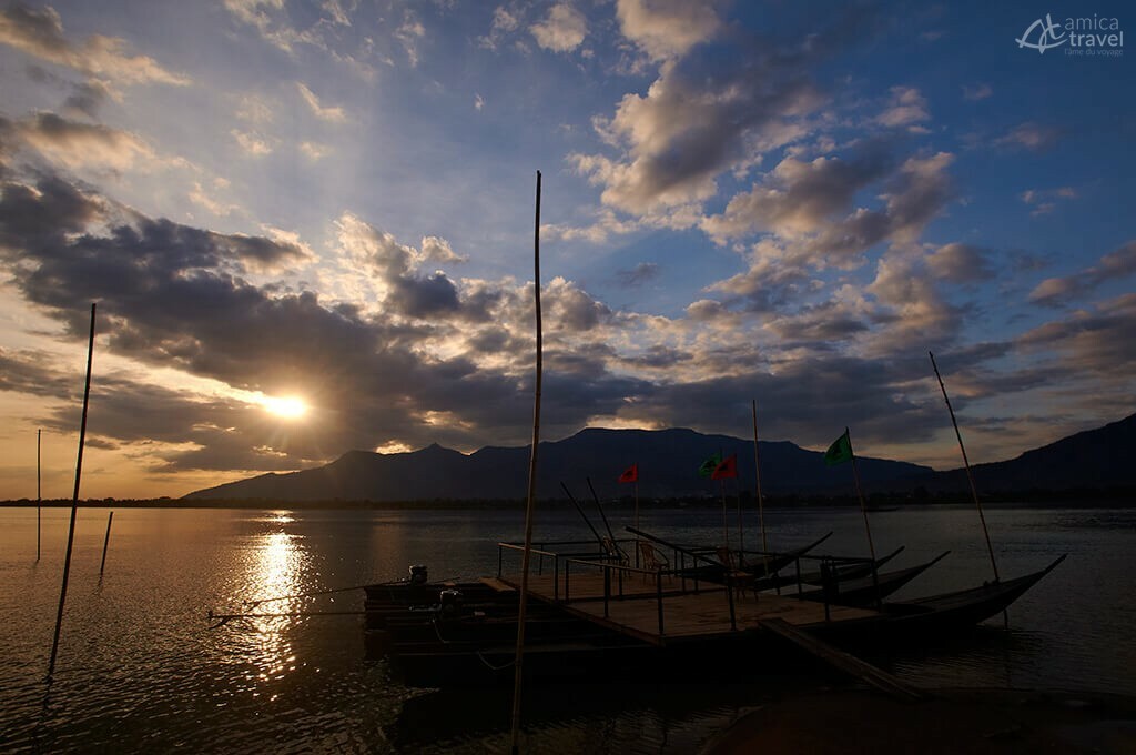 Paysage autour de la Folie Lodge paysage la folie lodge Laos