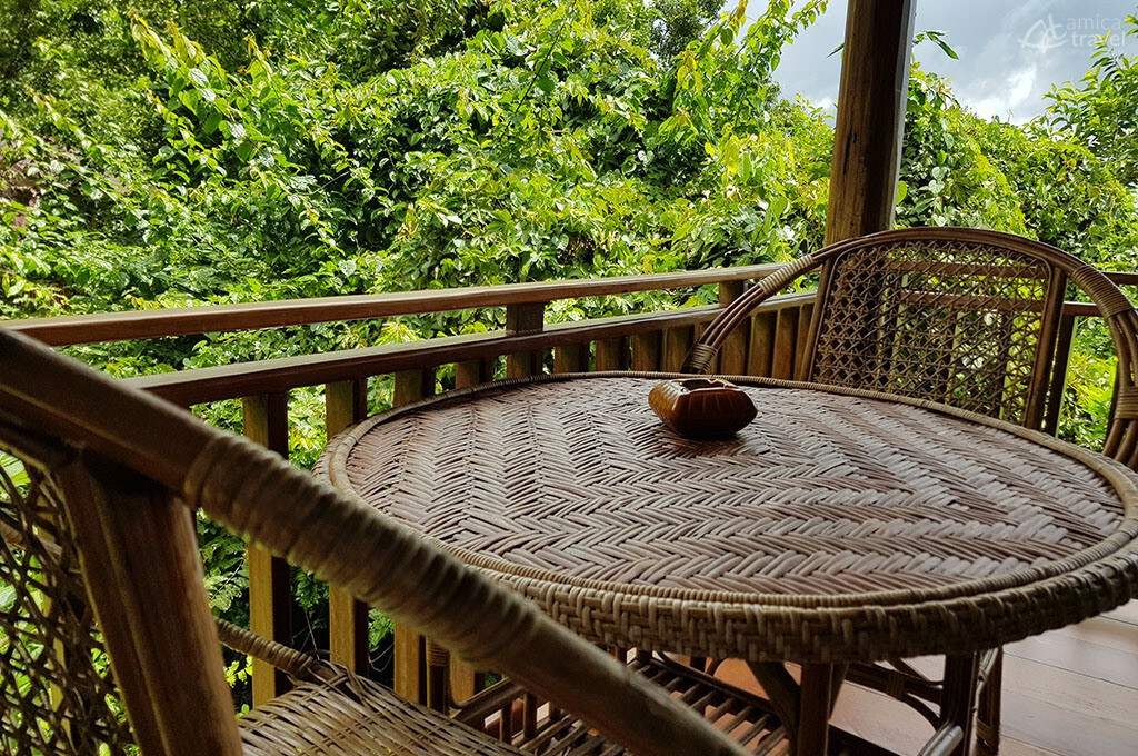 Vue sur le balcon balcon Kingfisher