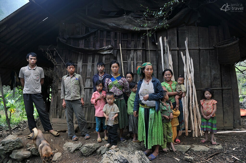 famille Hmong Thong Nong Cao Bang Vietnam