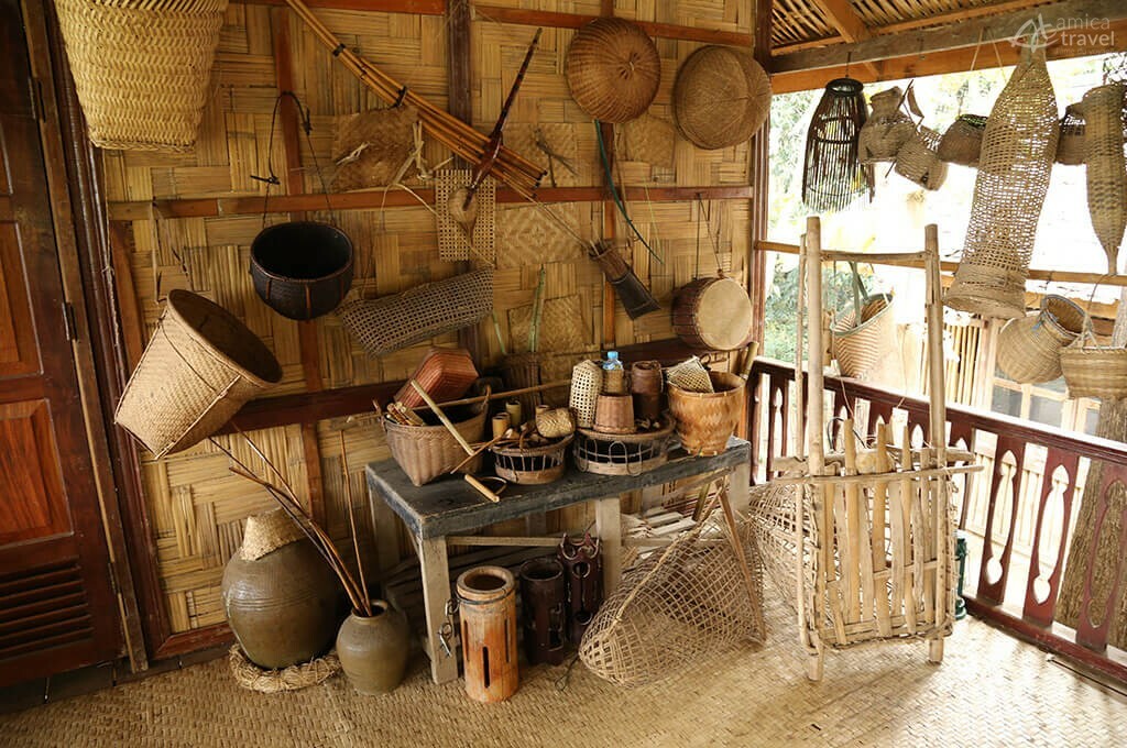 bambou découverte laos