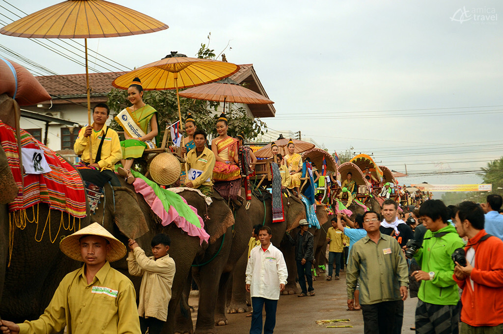 festival elephants sayaboury