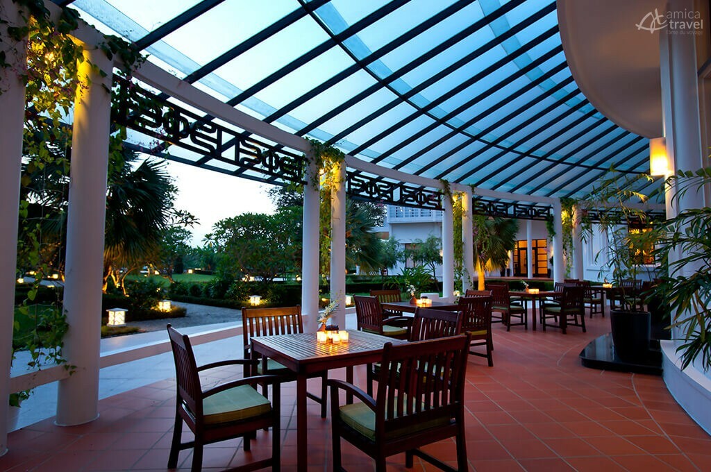 Terrasse la résidence Hue Vietnam