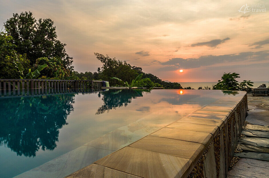 Piscine au Veranda Resort piscine veranda Kep Cambodge
