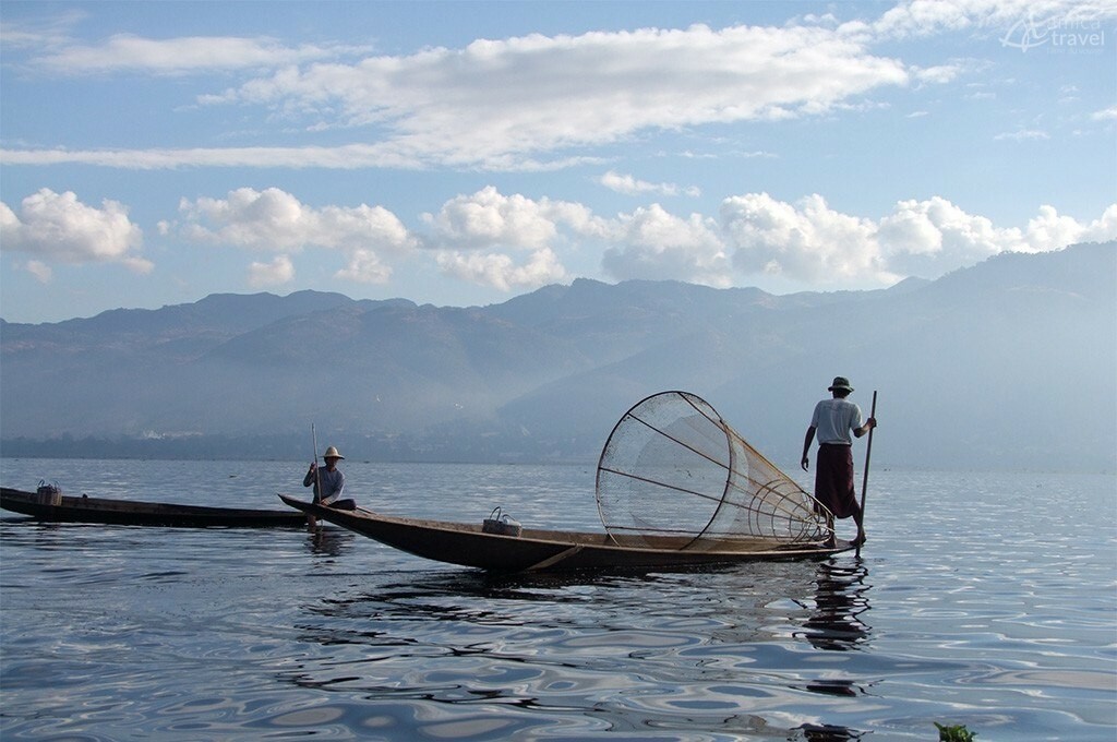 pêcheurs lac Inle birmanie 