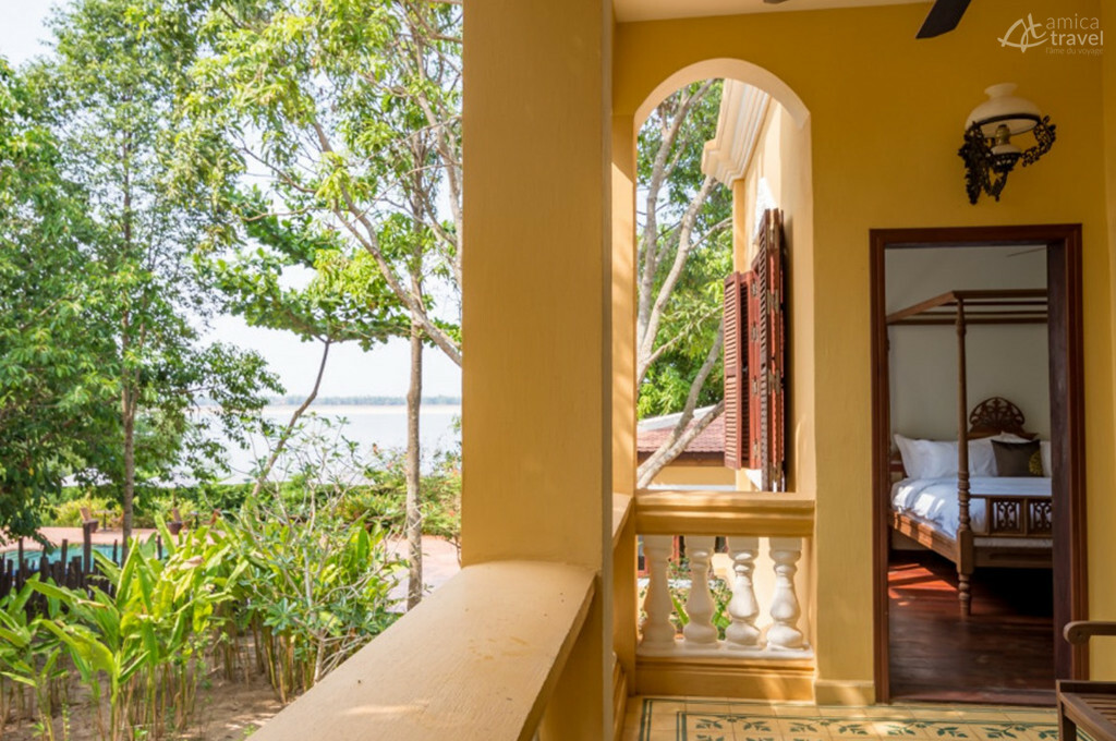 La terrasse de la Mekong View Suite la Terrasse