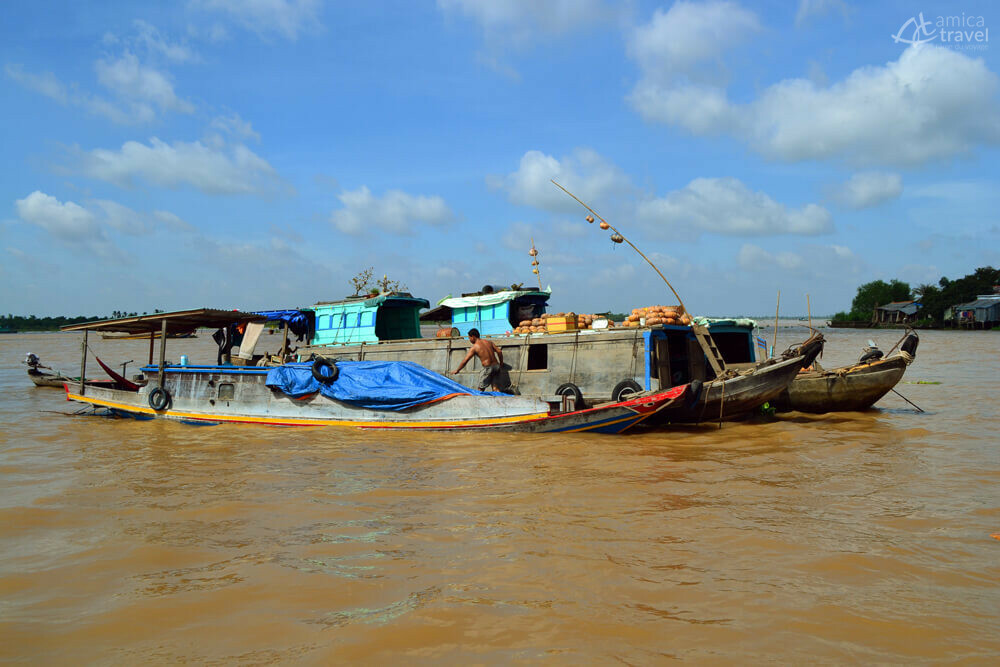 bateau Delta Mékong
