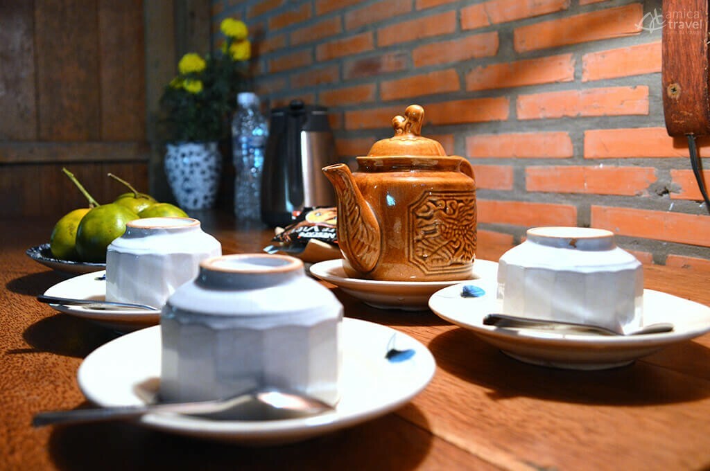 A l'intérieur de la chambre chez Viet à Ben Tre, Sud Vietnam