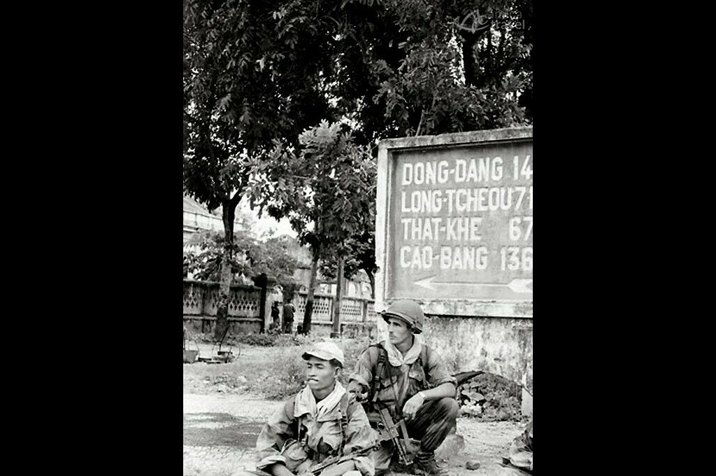 soldats coloniaux Lang Son Vietnam