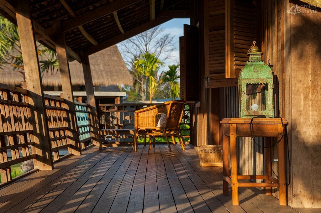 Balcon Sala Lodges Siem Riep Cambodge