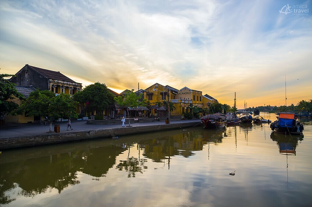 rivière Thu Bon Hoi An Vietnam